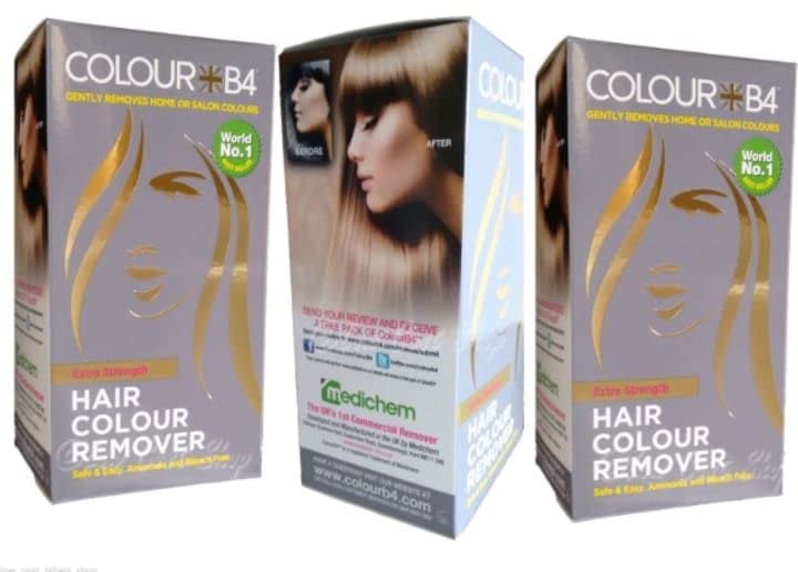 HAIR COLOUR REMOVER