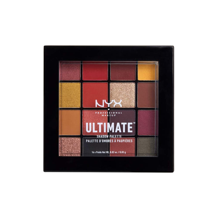 NYX PROFESSIONAL MAKEUP Ultimate Shadow Palette, Eyeshadow Palette, Phoenix, 0.02 Ounce / 0.83 G