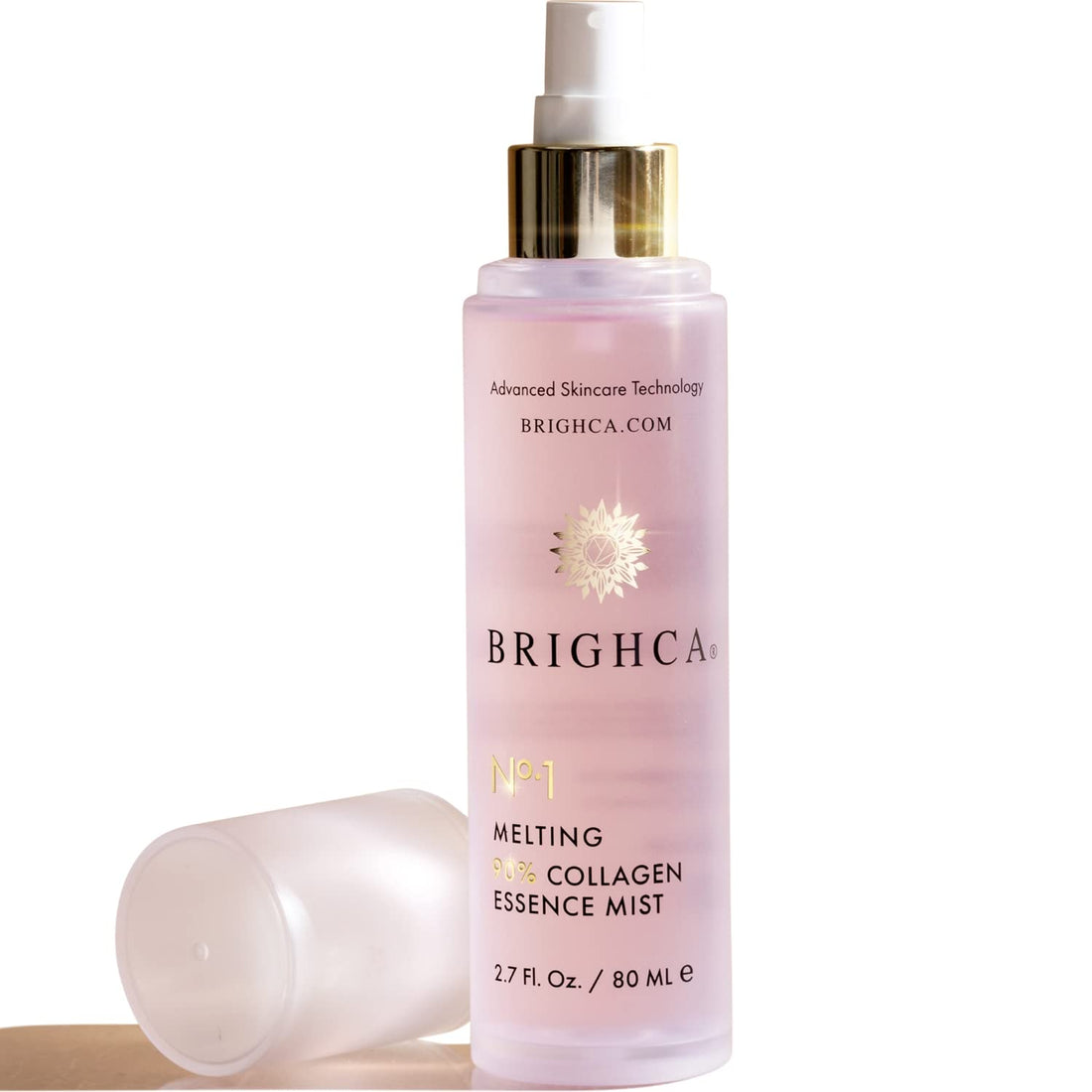 BRIGHCA Melting 90% Collagen Essence Mist (2.7 Fl Oz) | Anti Aging, Renew Skin Cells and Protect Skin Barrier with 90% Marine Collagen and TriAqua Mender™