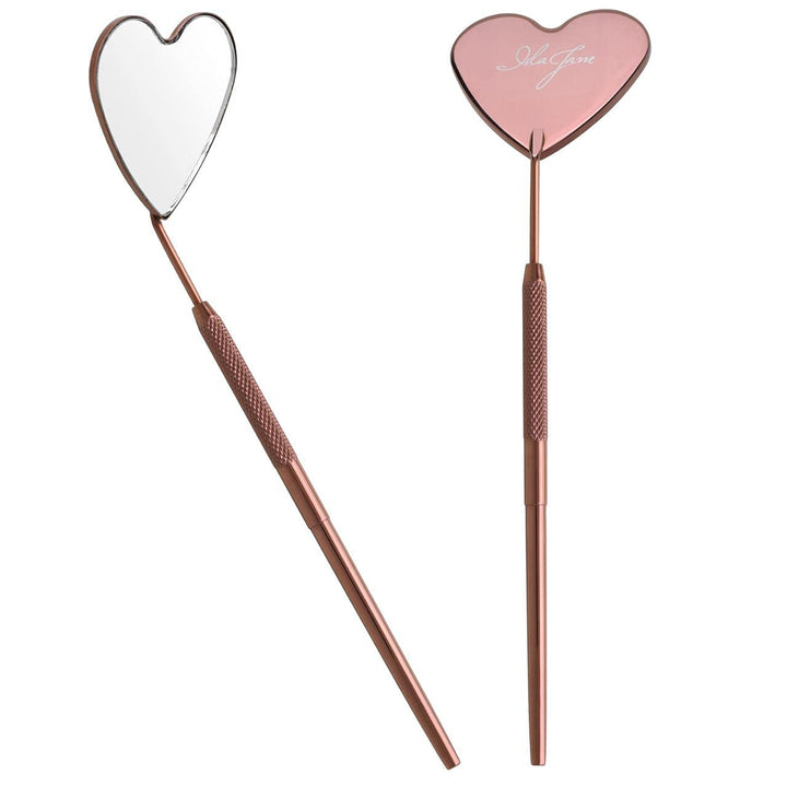 LASH MIRROR FOR EYELASH EXTENSION KIT, Heart Shaped Large Mirror, Eyelash Extension Supplies, Rose Gold Lash Mirror, Lash Extension Supplies by Ida Jane
