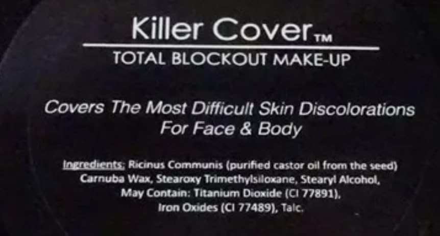 JUDITH AUGUST Killer Cover Total Blockout Makeup
