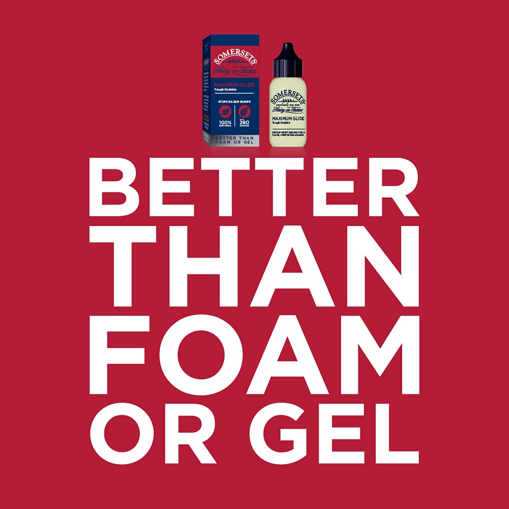 Somersets Tough Stubble Shaving Oil, 1.2 fl oz