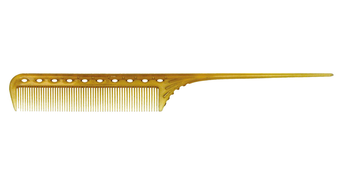YS Park 101 Winding Tail Comb - Camel