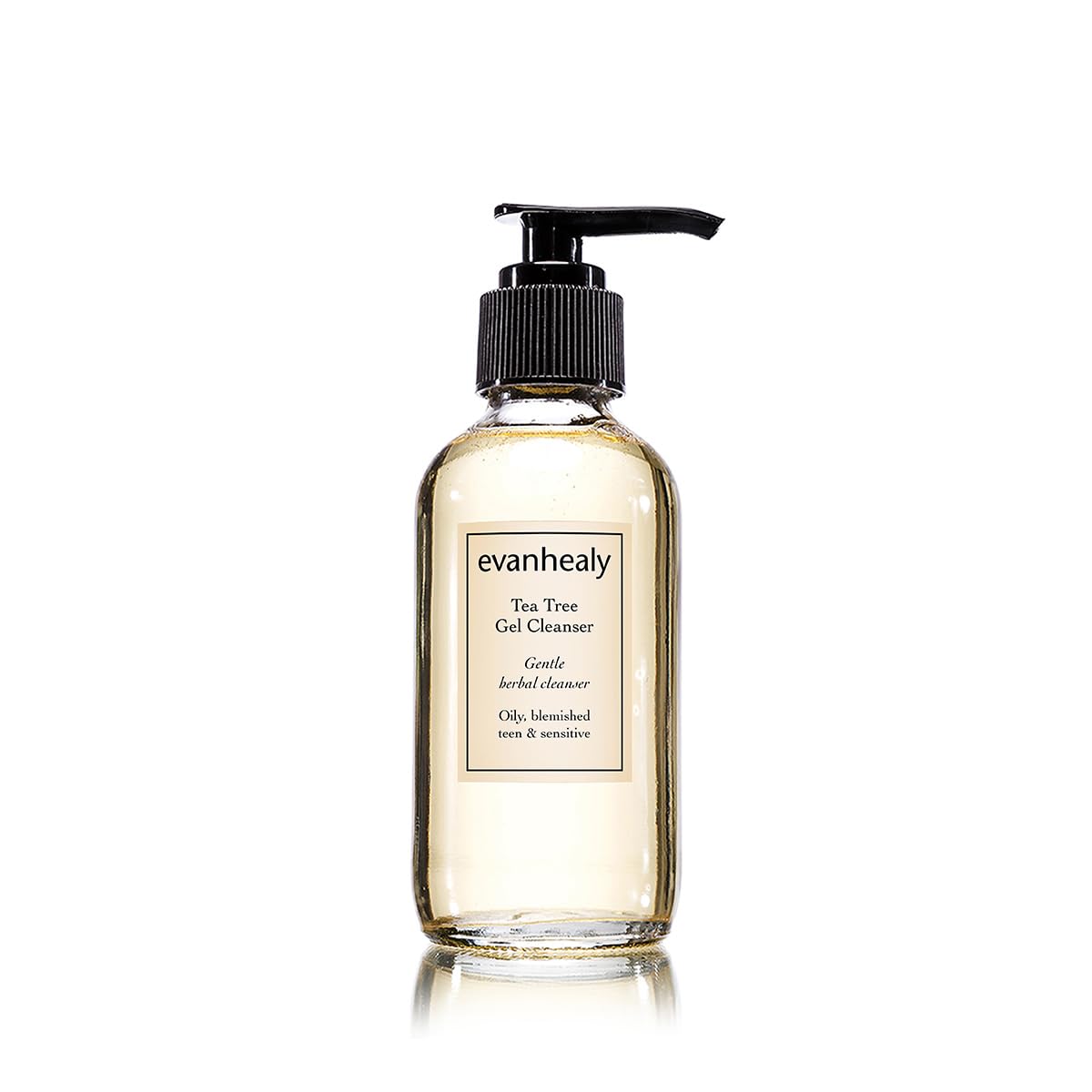 evanhealy Tea Tree Gel Cleanser | Cleansing Gel with Organic Lavender | Non-Detergent Gel for Face & Body | All Skin Types