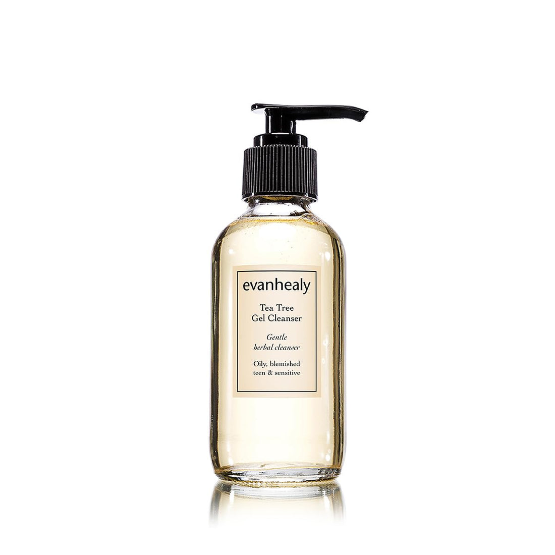 evanhealy Tea Tree Gel Cleanser | Cleansing Gel with Organic Lavender | Non-Detergent Gel for Face & Body | All Skin Types