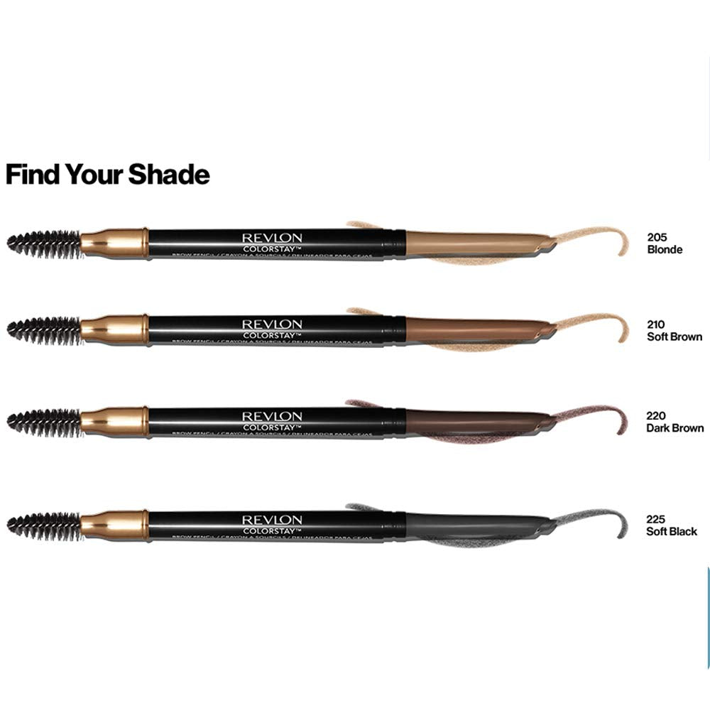 Revlon Colorstay Brow Pencil 220 Dark Brown