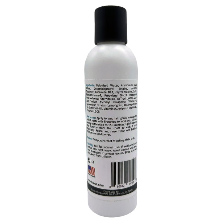 BedBug Be Gone Scalp and Hair Treatment Shampoo for Humans with Flaky, Dry, Itchy Scalp - Reduces Scalp Itching, Redness, Irritation 6 oz