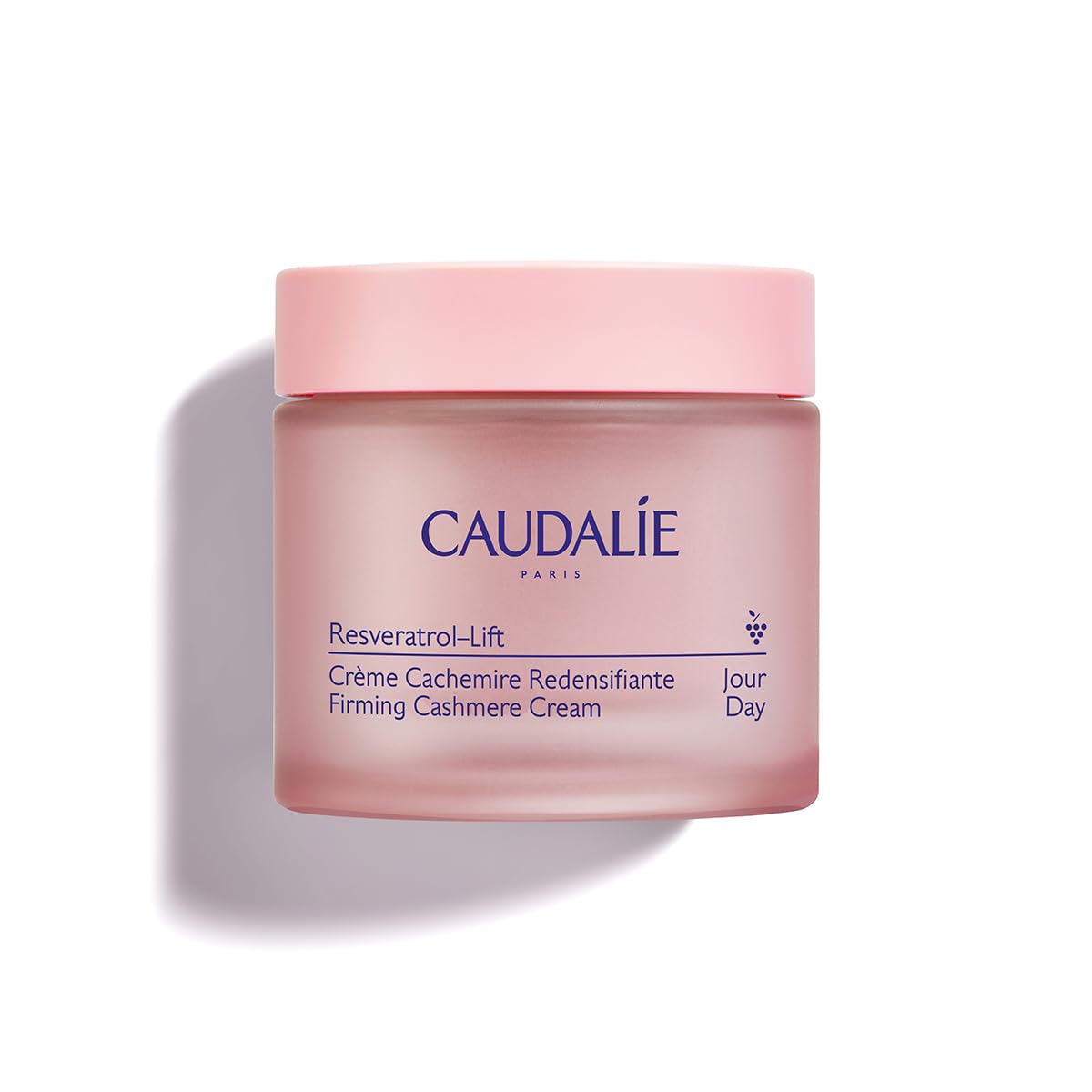 Caudalie Resveratrol Lift Retinol Alternative Firming Cashmere Cream, Anti-Aging Moisturizer with Resveratrol, Hyaluronic Acid & Vegan Collagen, Refillable Jar, 1.6 oz