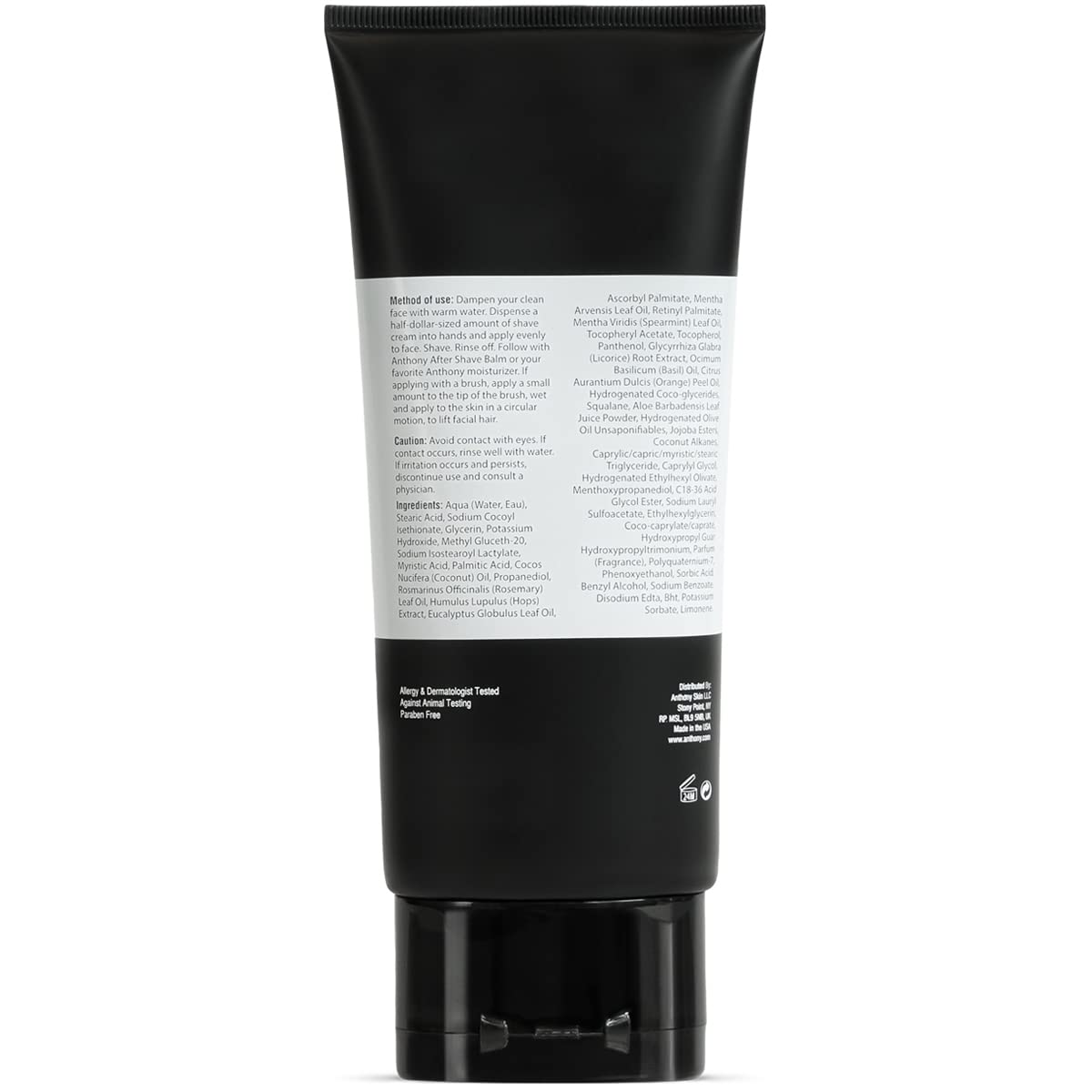 Anthony Shave Cream, 6 fl. oz.