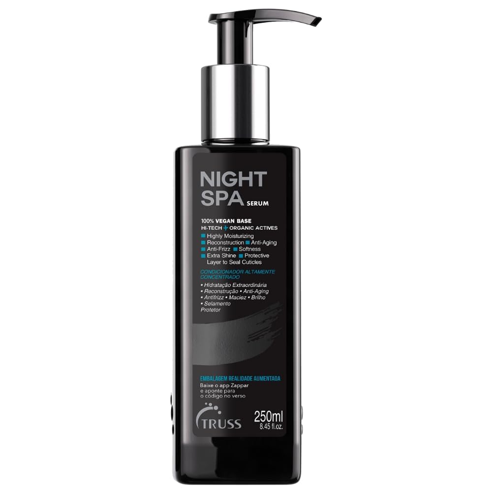 Truss Night Spa Serum, Overnight Hair Treatment, 250 ml/8.45 oz
