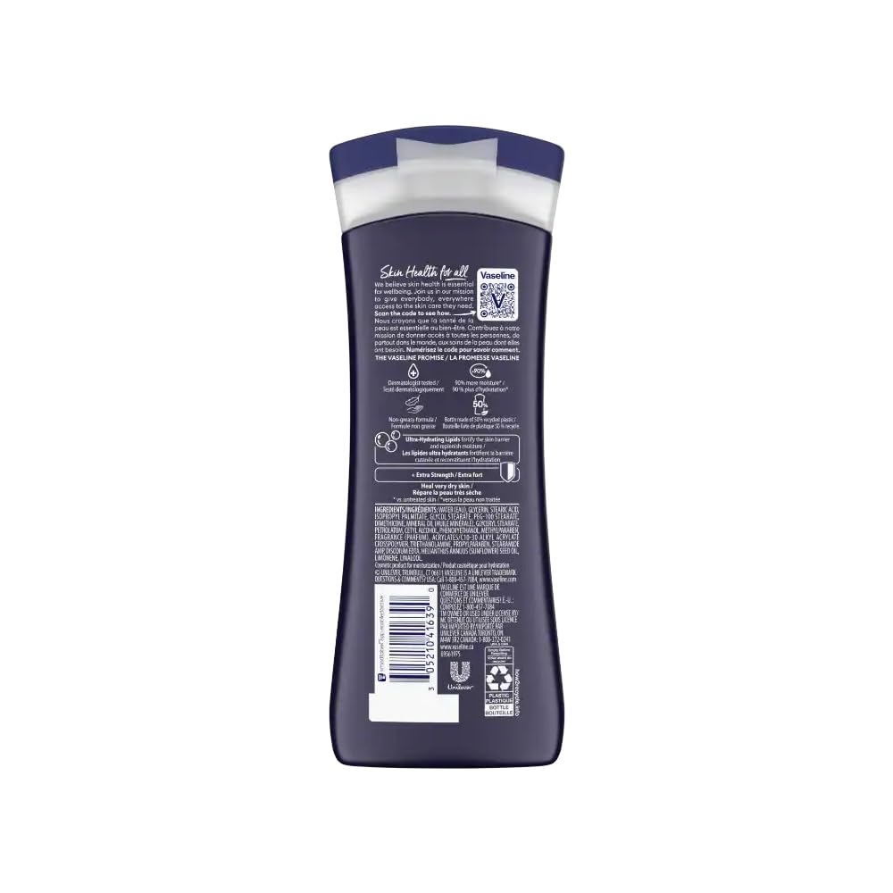 Vaseline Mens Extra Strength Lotion 10 Ounce (295ml) (2 Pack)