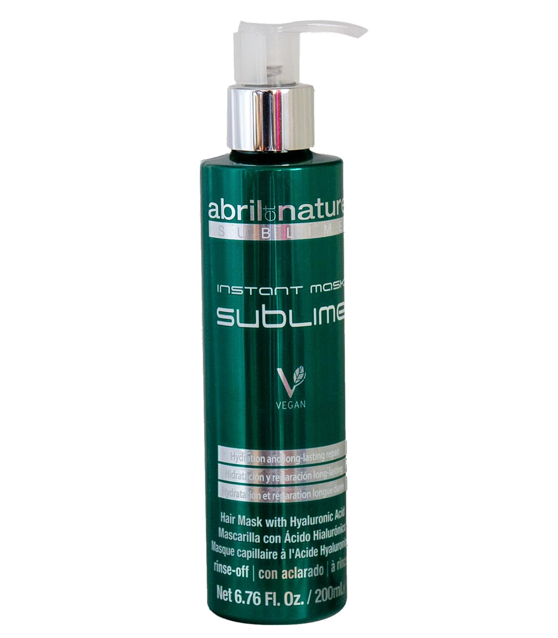 abril et nature - Professional Repair Hair Care Set - Sublime - Shampoo, Mask, and Serum Pack for Damaged, Thick, and/or Porous Hair - Nourishing and Hydrating - 550 ml