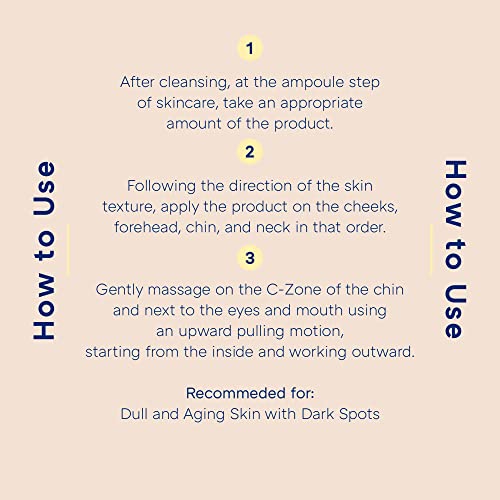 MISSHA Vita C Plus Spot Correcting & Firming Ampoule, Vitamin C Serum, Korean Serum for Face, Korean Skin Care For Aging Dull skin, Dark spots, 1.01 Fl oz/30ml