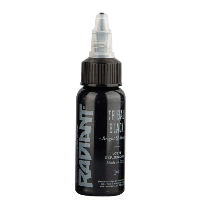 Radiant Colors - Tribal Black - Tattoo Ink 1oz MADE IN USA