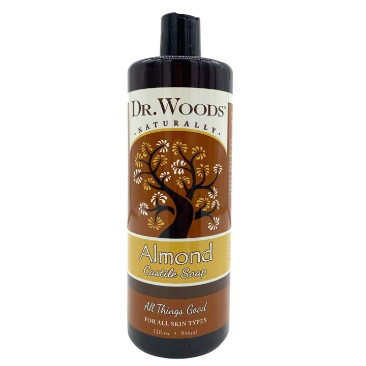 Dr. Woods Original Castile Soap Pure Almond - 32 Oz - Liquid