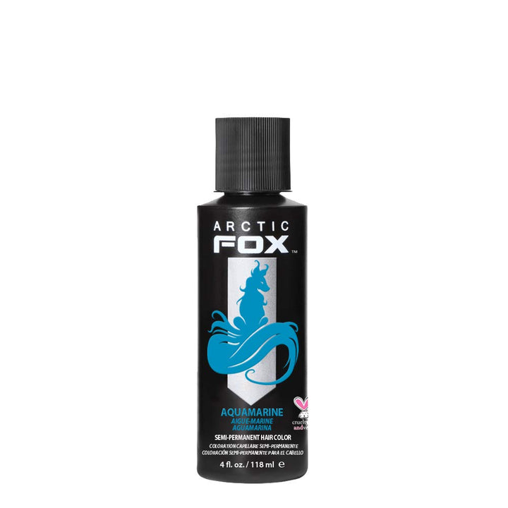 Arctic Fox Semi Permanent Hair Color Dye 4 Ounce (Aquamarine)