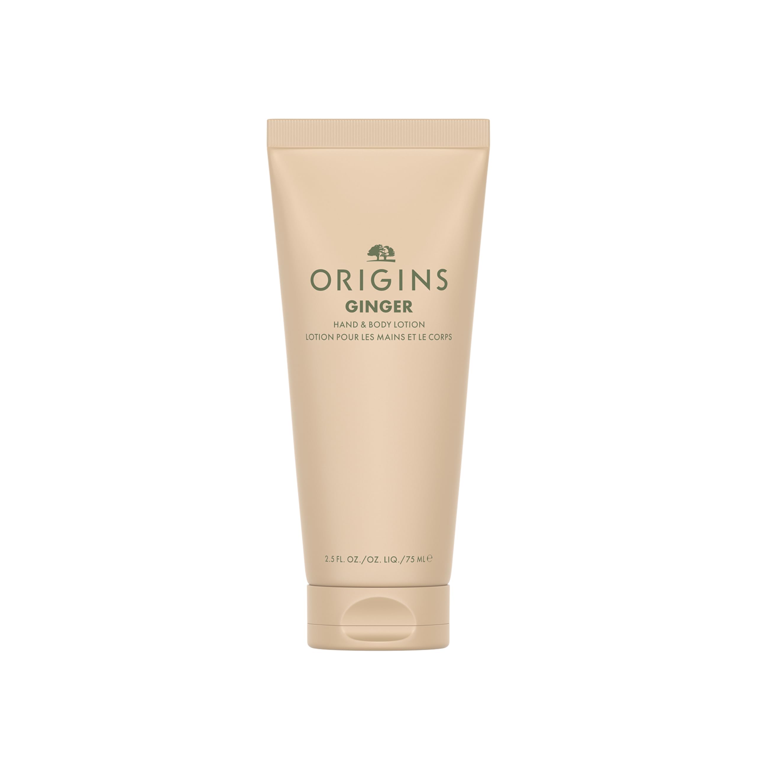 Origins Ginger Hand & Body Lotion for Dry Skin | Hydrates & Softens | With Vitamin E & Aloe Vera | Travel Size, 2.75 Fl Oz