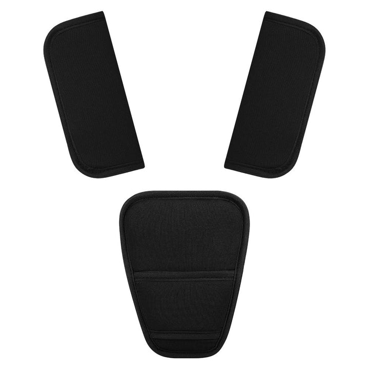 Accmor Car Seat Straps Shoulder Pads Suit, Stroller Belt Covers for Baby Kids,Car Seat Strap Covers for Car Seats, Pushchair, Stroller Belts