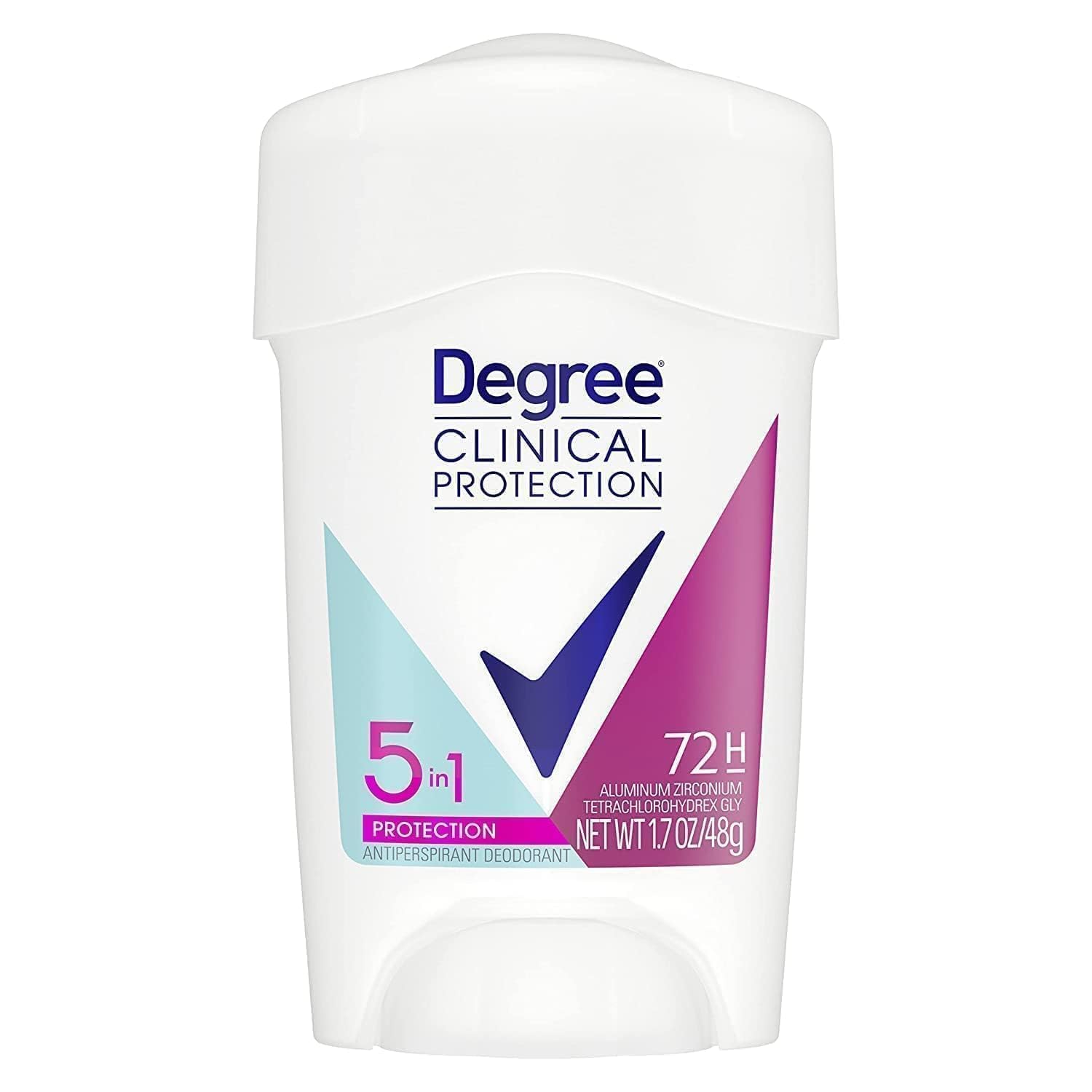 Degree Women Clinical Antiperspirant Deodorant Cream, 5 in 1 1.7 oz