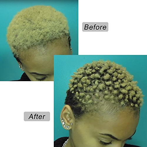 AIR&TREE Magic Barber Sponge Brush for Waves, Dreadlocks, Coils, and Afro Curls - Hair Care Tool with 7 & 16 mm Diameters (1 PCS)