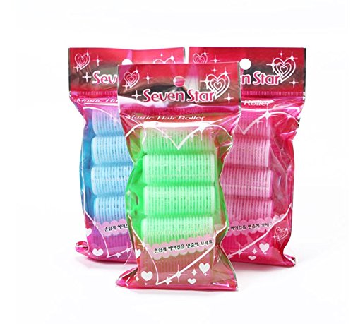 BeautyN 14P (Small + Medium + Large Size) Self Grip Hair Rollers Hair Culers