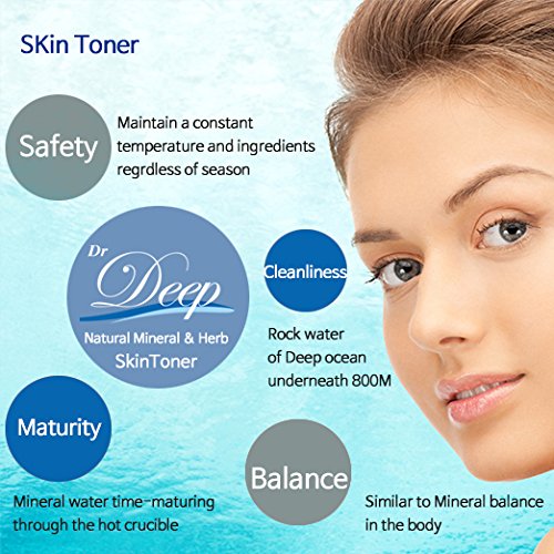 Dr.Deep Skin Toner with Natural Mineral Deep Moisturizing, Hydrating Toner