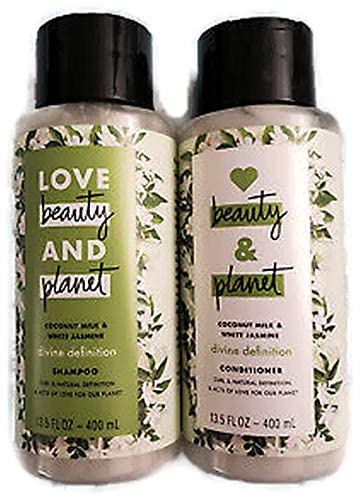 Love Beauty And Planet Coconut Milk & White Jasmine Shampoo And Conditioner Set