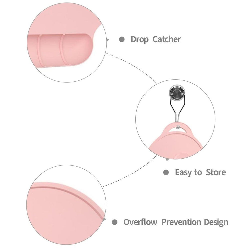 Food Catching Baby Placemat - Food Grade Silicone Reusable Travel Placemat for Kids Tiny Diner Portable Roll Up Non Slip Washable Restaurant Food Mat for Child Toddler Infant