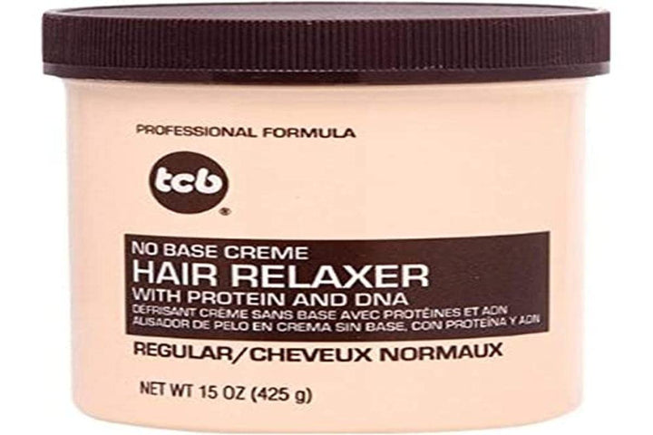 Tcb No Base Creme Hair Relaxer Regular 15oz. Jar