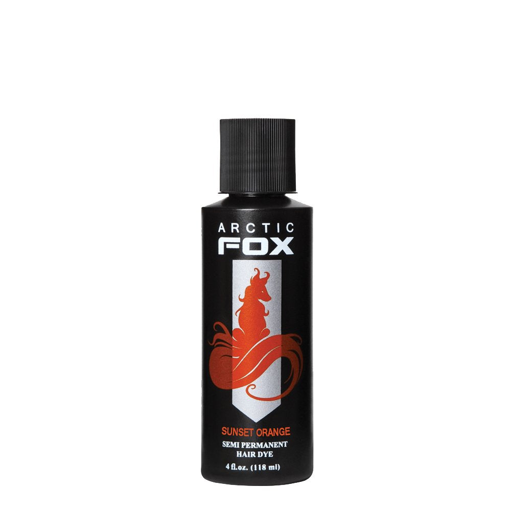 Arctic Fox Semi Permanent Hair Color Dye 4 Ounce (Sunset orange) by Arctic Fox