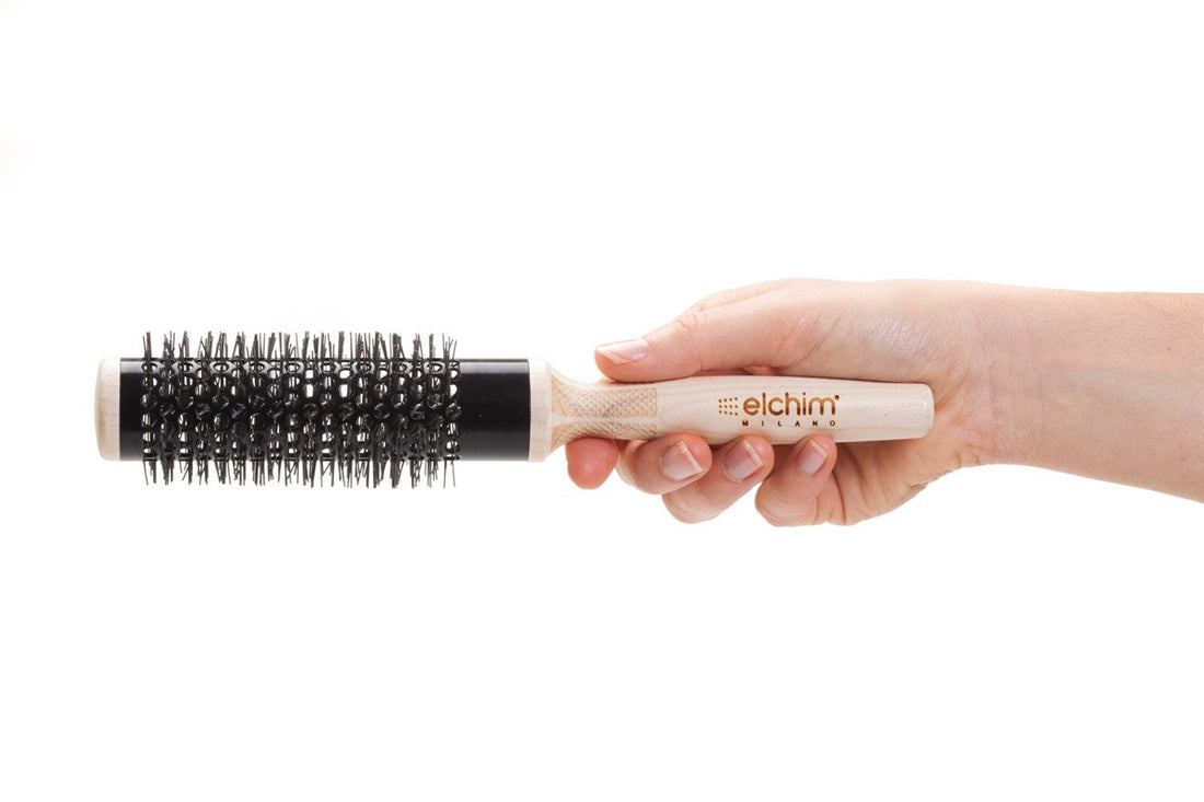 Elchim Wooden Thermal Brush, 1 1/4'