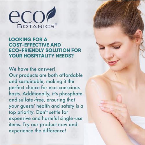 1-Shoppe Terra Pure Eco Botanics Natural Lotion with Raw Honey & White Tea | Gallon Jug Bulk Toiletries for Airbnb, Vacation Rentals, and Home Bathroom | Refill For Soap Dispensers