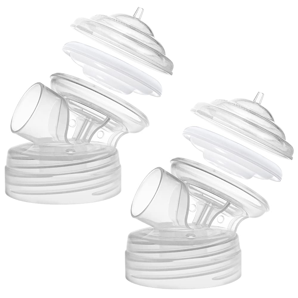 Nenesupply Backflow Protector Connector Compatible with Spectra S2 Spectra S1 Breastpumps Replace Spectra Pump Parts Replace Spectra Backflow Protector Work with Spectra Flange