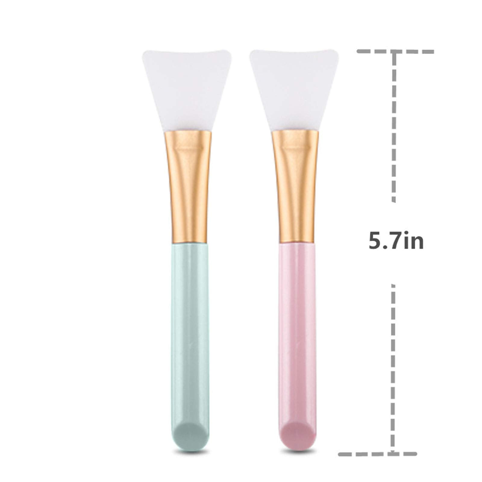 Opiqcey Silicone Face Mask Brush Beauty Tool - Set of 2