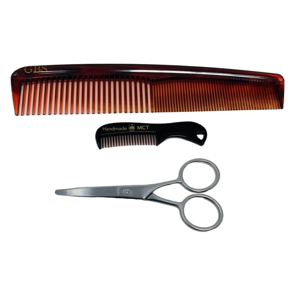 GBS 7 Piece Ultimate Shape and Style Beard Grooming Kit - Comes in gift box!