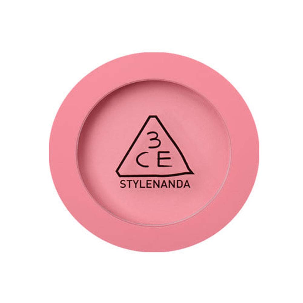 3CE Style Nanda Face Blush, Matte, Pink, Palette, 5g, 0.17oz (DELECTABLE)