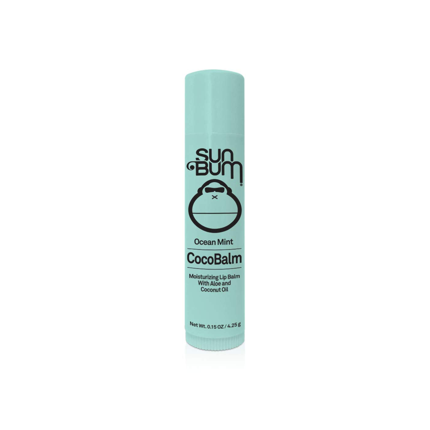 Sun Bum CocoBalm | Vegan and Cruelty Free Moisturizing Lip Balm with Aloe and Coconut Oil | Pina Colada, Ocean Mint, Groove Cherry (.15 oz) | Pack of 6 (2 of Each Flavor)