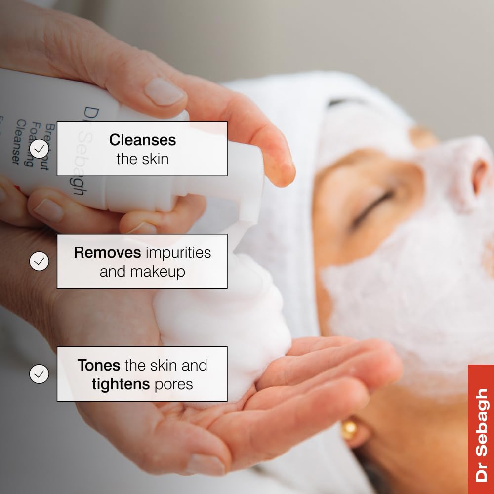 Dr Sebagh 2-in-1 Toner & Cleanser - (5.1 fl oz) Award Winning Deep Cleansing & Toning Formula | Removes Dirt, Makeup & Impurities | Enhances Radiance Tightens Pores & Soothes Skin | Enhances Moisture