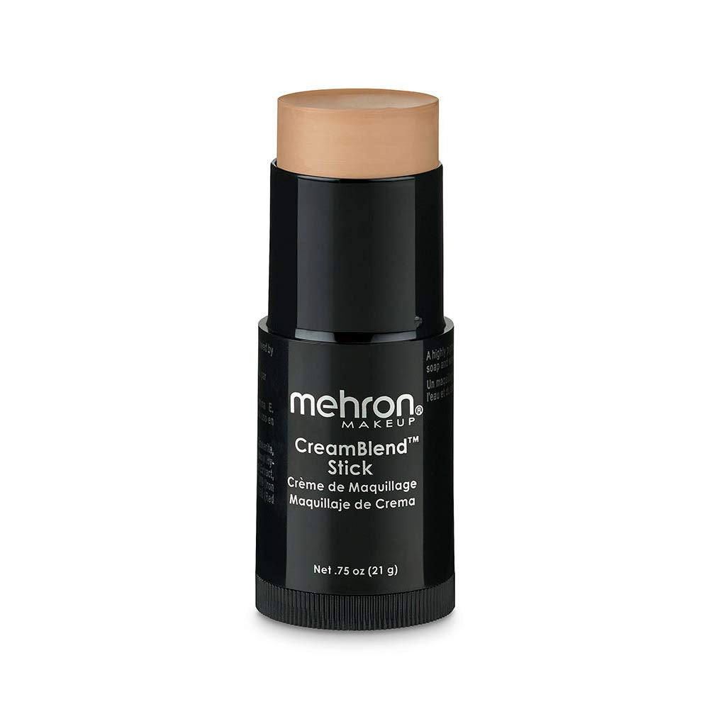 Mehron Makeup CreamBlend Stick - Foundation (.75 oz) (Light 4)