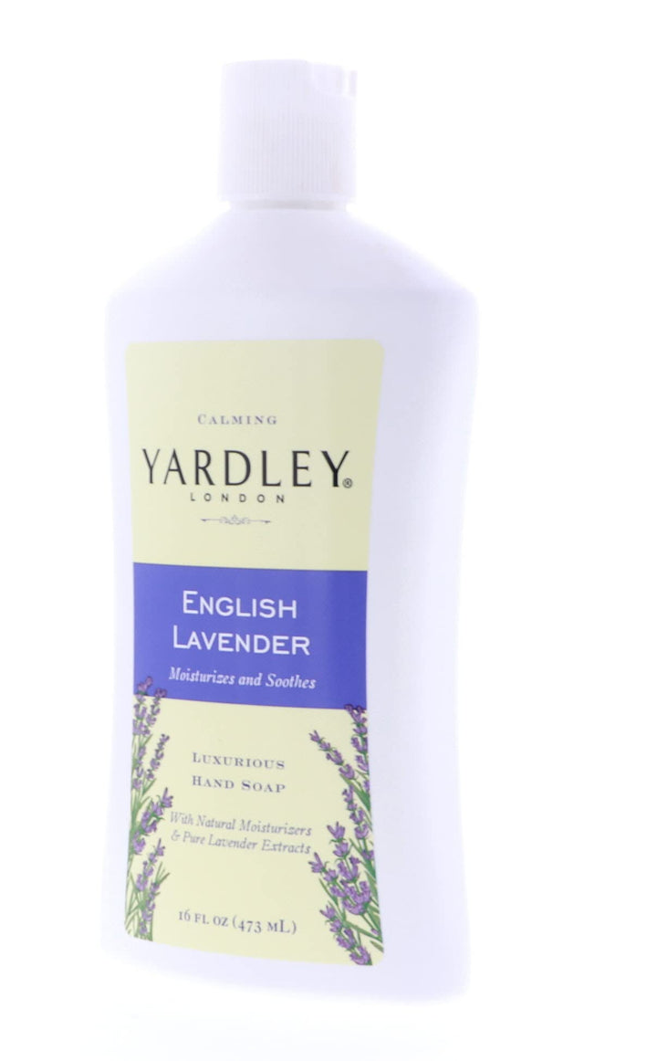 Yardley London Liquid Hand Soap - English Lavender - 16 oz - (Pack of 4)