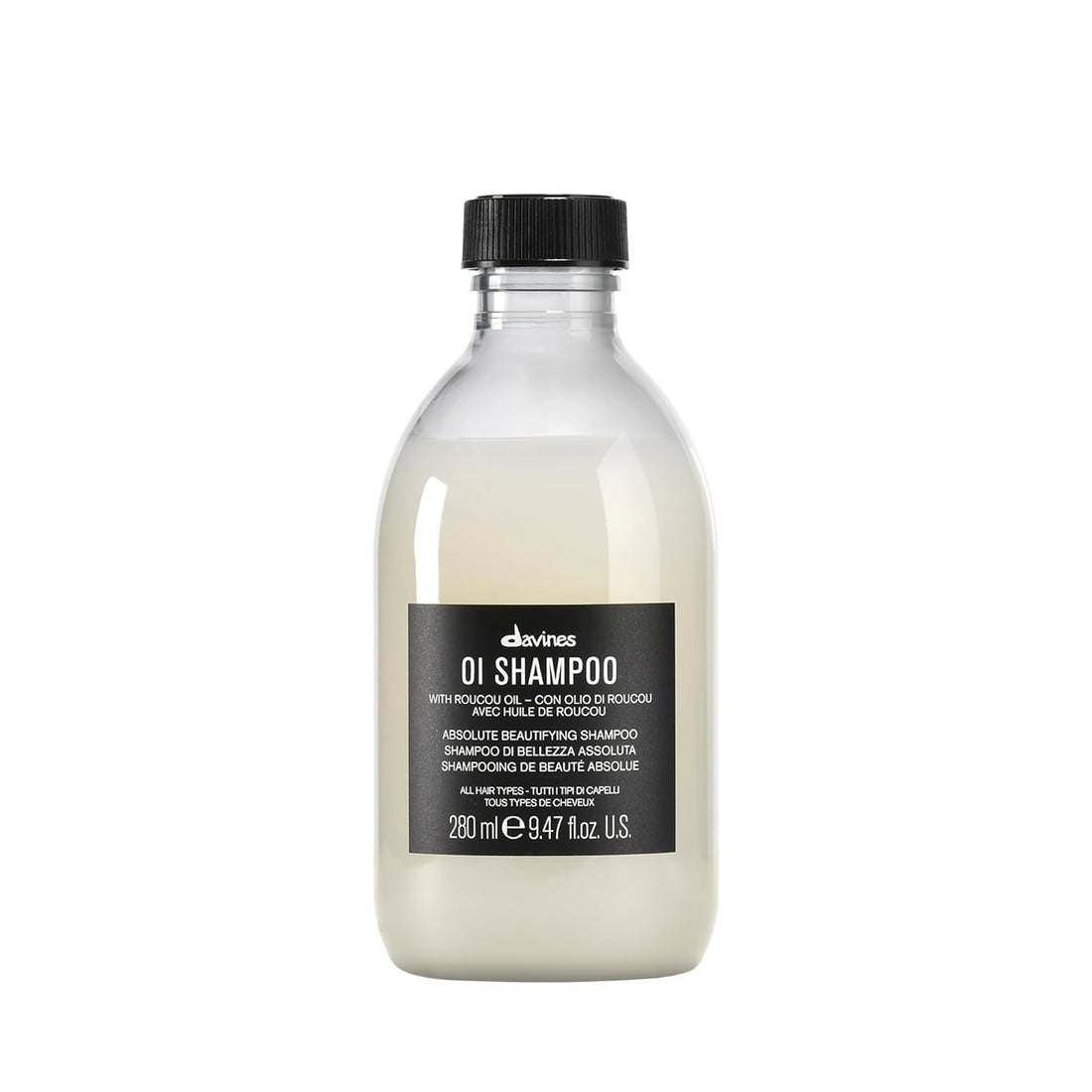 Davines OI Shampoo | Nourishing Shampoo for All Hair Types | Shine, Volume, and Silky-Smooth Hair Everyday | 9.47 Fl Oz