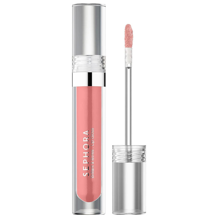 SEPHORA Lip Gloss, 0.1 oz/ 3 mL, 35 Confident - shimmering pinky nude, Long-lasting, Non-sticky Lip-glosses