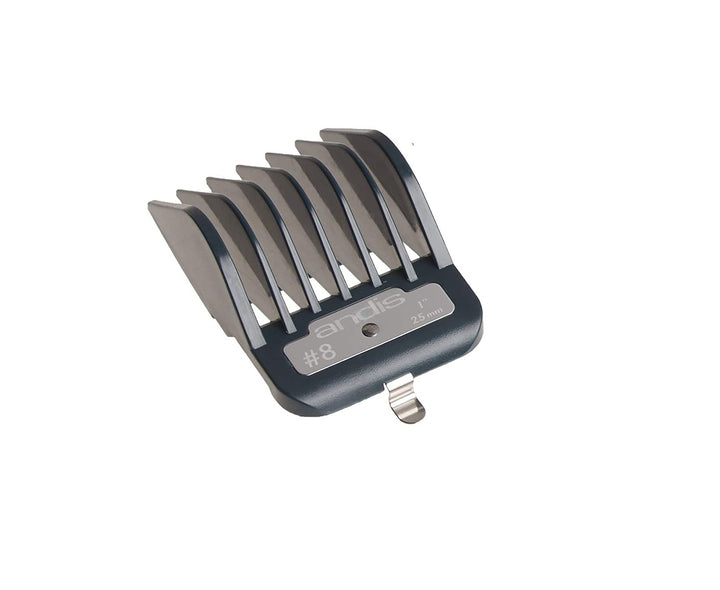 Andis 7 Piece Master Premium Metal Comb Set Hair Clipper Attachments Guides 33645