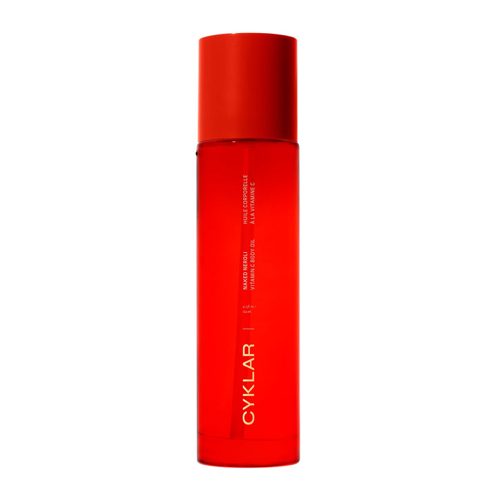 CYKLAR Vitamin C Body Oil for Women and Men. Moisturizing Naked Neroli Scented Body Serum for Glowing Skin. Nourishing, Hydrating After-Shower and Bath Skin Care Moisturizer, 4.2 Fl Oz