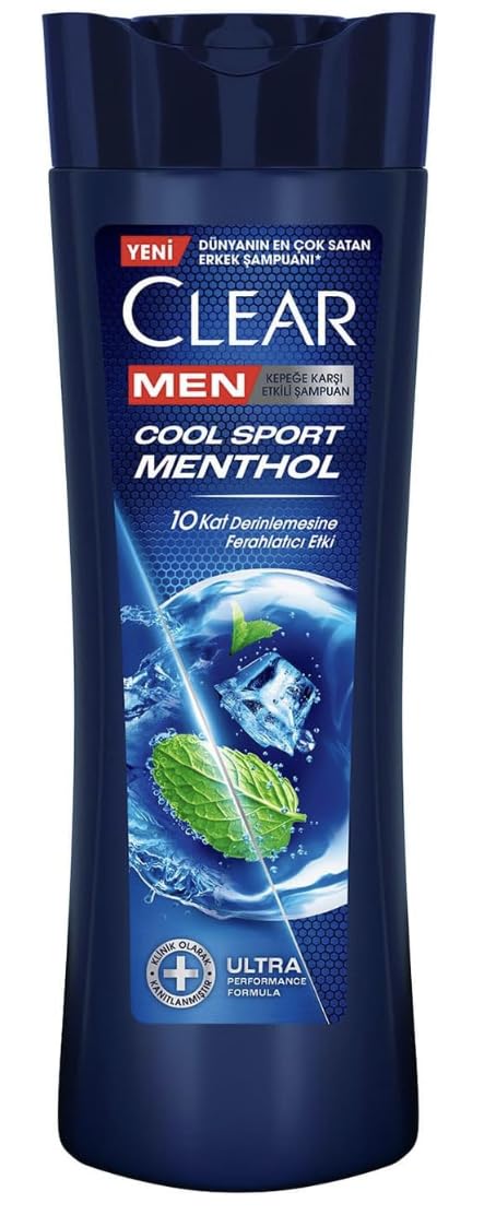 Generic NEW Clear Men Anti-Dandruff Shampoo Cool Sport Menthol Refreshing Menthol Effect 350 ml