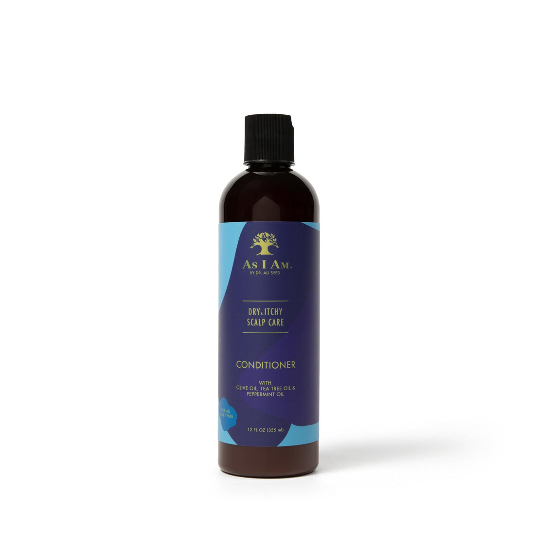 As I Am Dry & Itchy Scalp Care Conditioner - 16 ounce - Nourish and moisturize the scalp. - With Olive Oil, Tea Tree Oil & Peppermint Oil