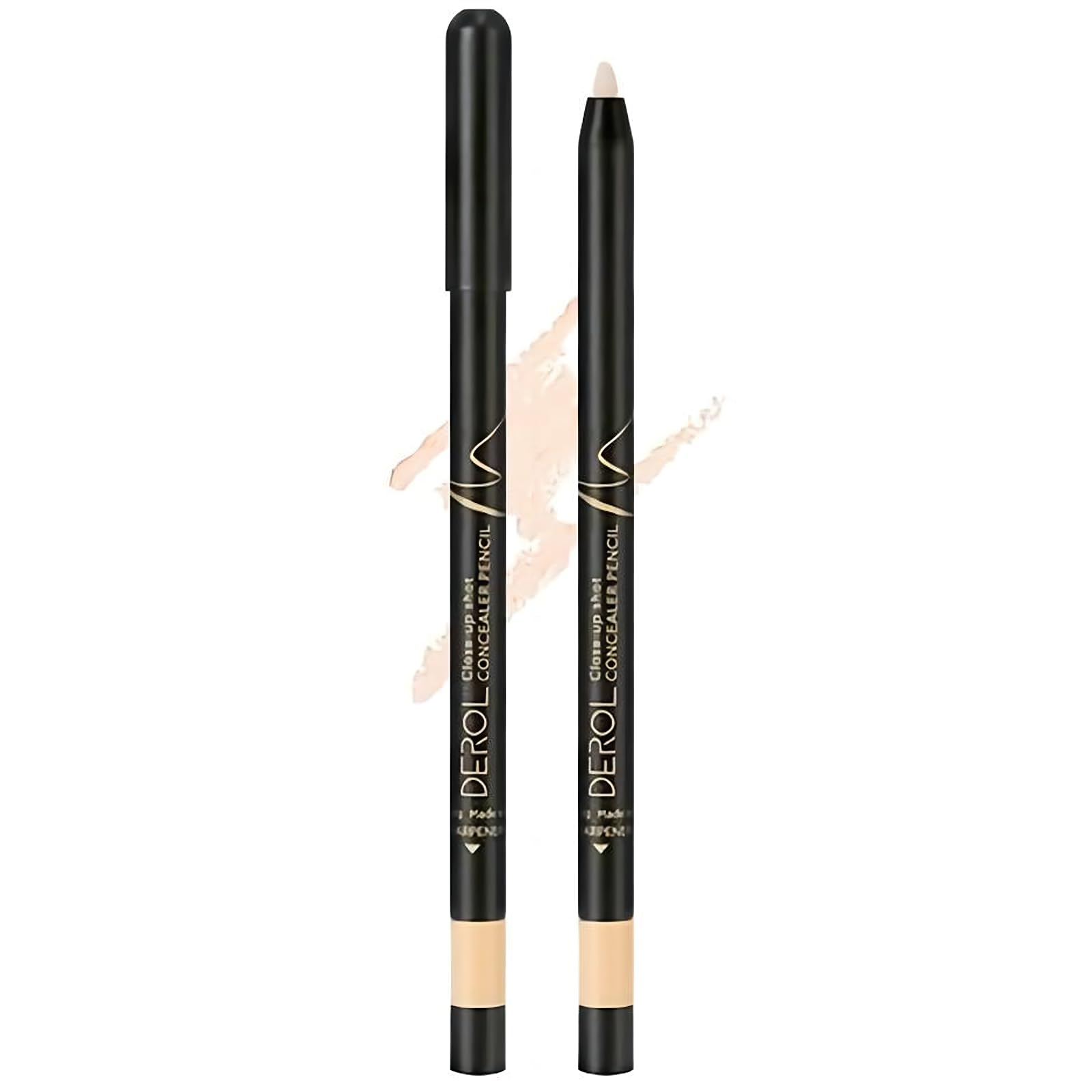 MIELIKKI Concealer Pencil, Multi-Use Highlighter & Concealer Stick, Waterproof Under Eye Concealer for Dark Circles, Blemishes, Aging Spots, Acne and Freckles, PORCELAIN