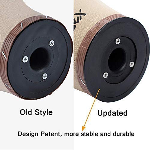 gexworldwide GEX 24 Canvas Cork Wig Block Mannequin Head for Wig Making Drying Styling Display with Table C Clamp Stand Holder (Light Brown 24)