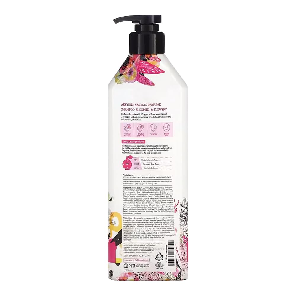 Aekyung Kerasys Blooming & Flowery Perfumed Shampoo
