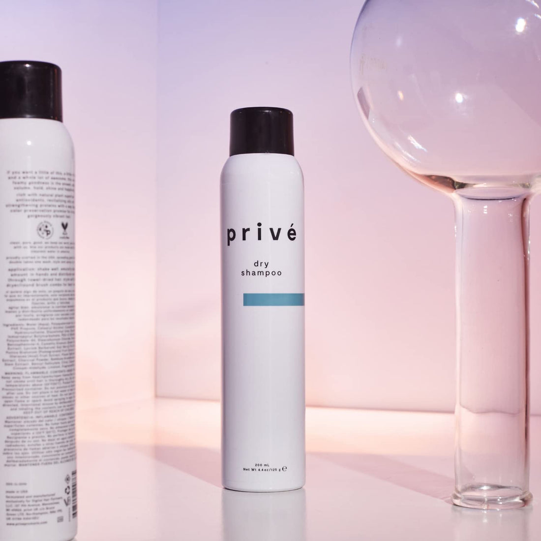 PrivÃƒ© Dry Shampoo Spray ââ‚¬â€œ Cleans Hair and Scalp, Leaving No White Residue and Imparts Incredible Volume, for All Hair Types (4.4 oz)